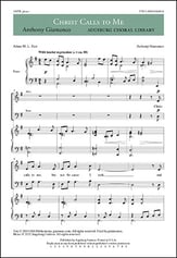 Christ Calls to Me SATB choral sheet music cover